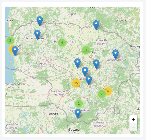 Product Item Map